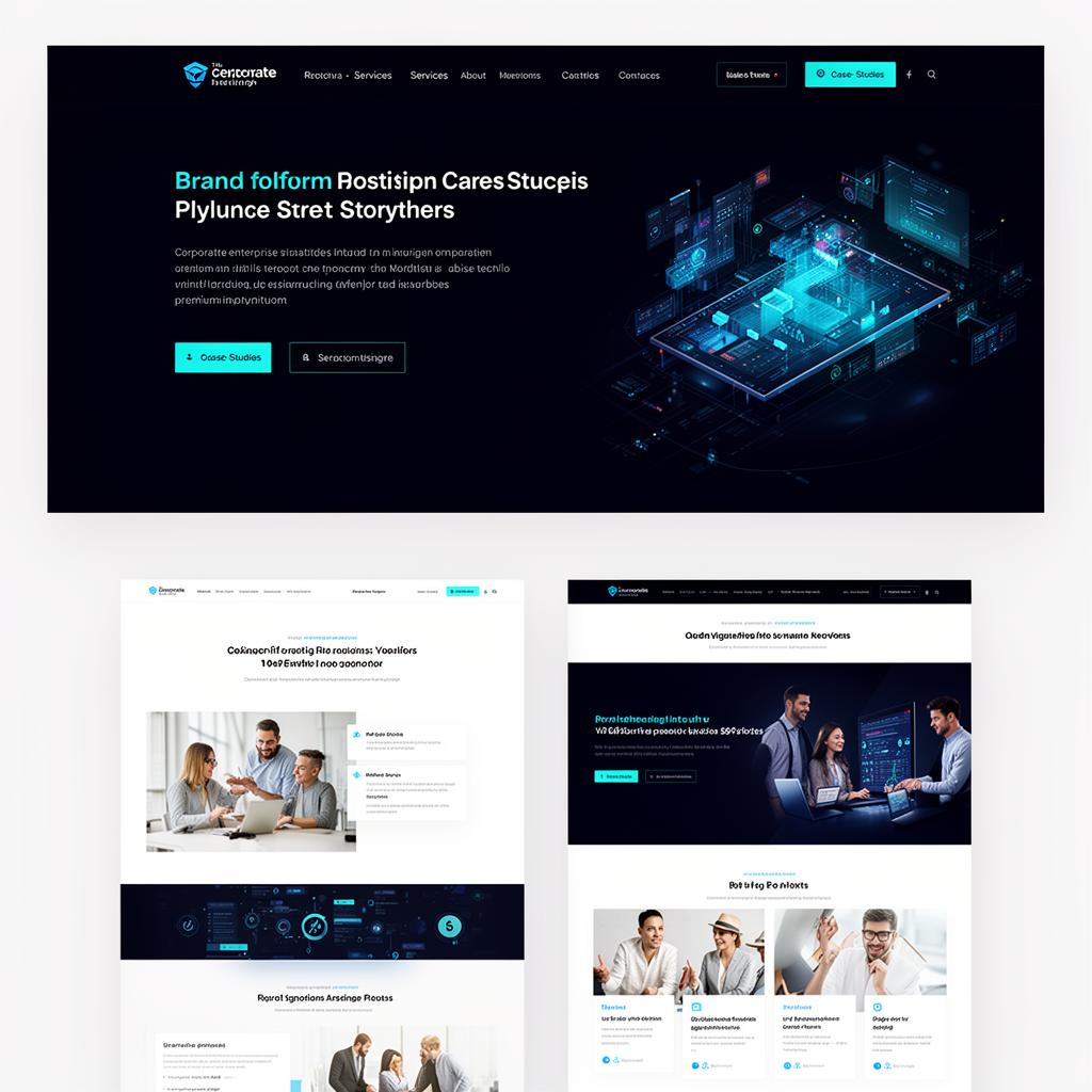 Multi-Page Brand Site — Multi-Page Brand