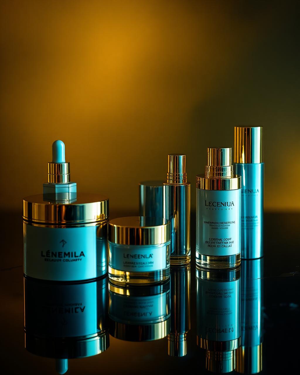 AI-assisted content creation workflow for a beauty brand